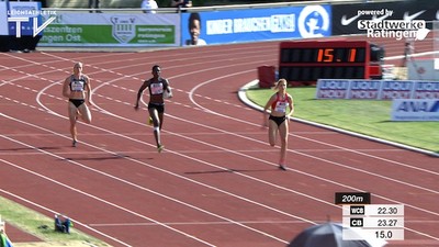 Louisa Grauvogel Sprintet Tagesbestzeit Ber Meter Leichtathletik De