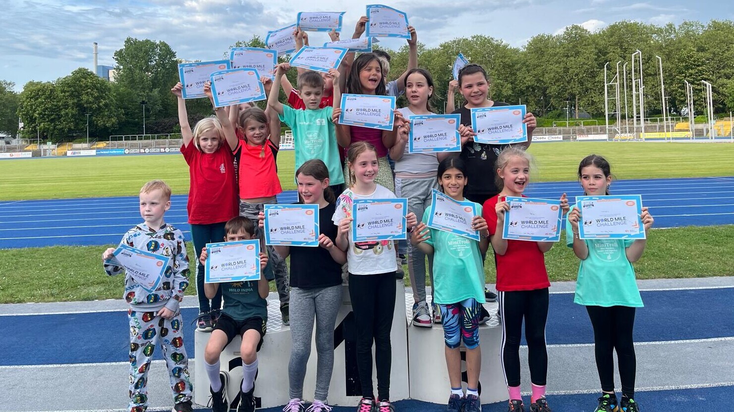 Mehr als 1.000.000 Meilen: Deutschland siegt beim weltweiten "Kids Athletics Day"