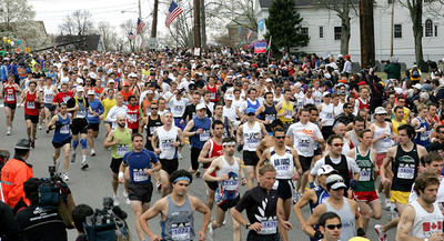 Boston Marathon with eight former winners in the elite field