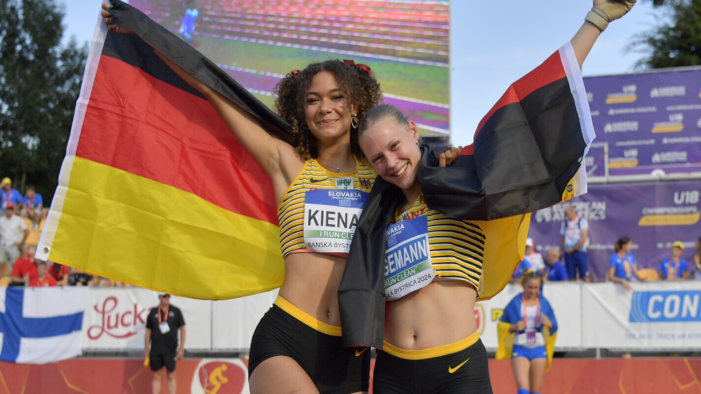 U18-EM Tag 2 | Gold und Bronze – Hammer-Würfe von Clara Hegemann und Nova Kienast