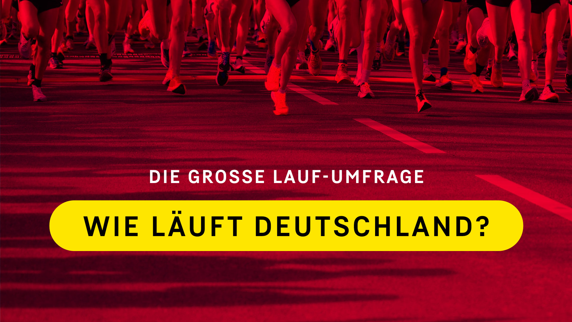 Wie läuft Deutschland? Jetzt bei der großen Lauf-Umfrage mitmachen!