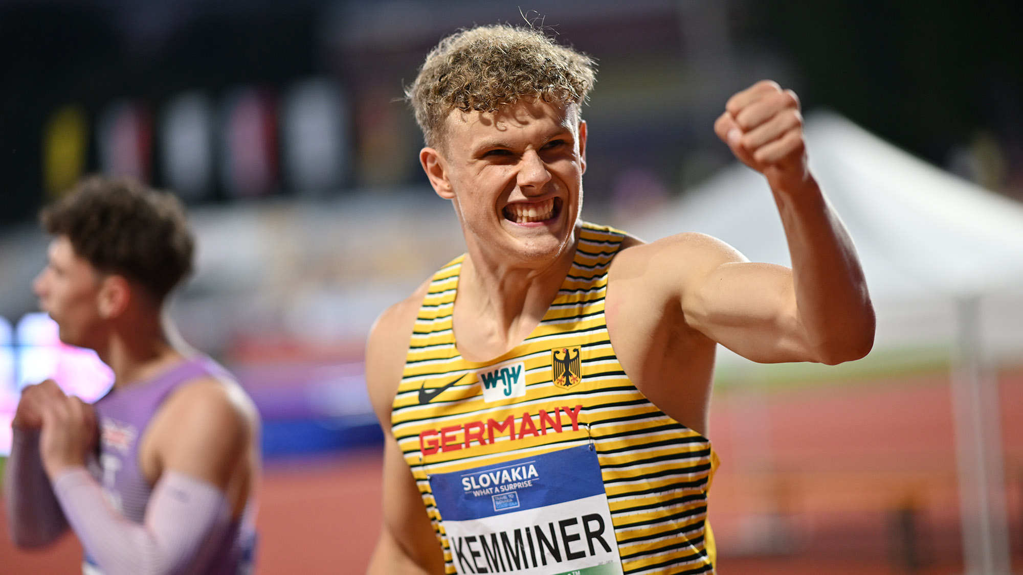 U18-EM Tag 2 | Jakob Kemminer schnappt sich mit dem besten Finish 100-Meter-Gold
