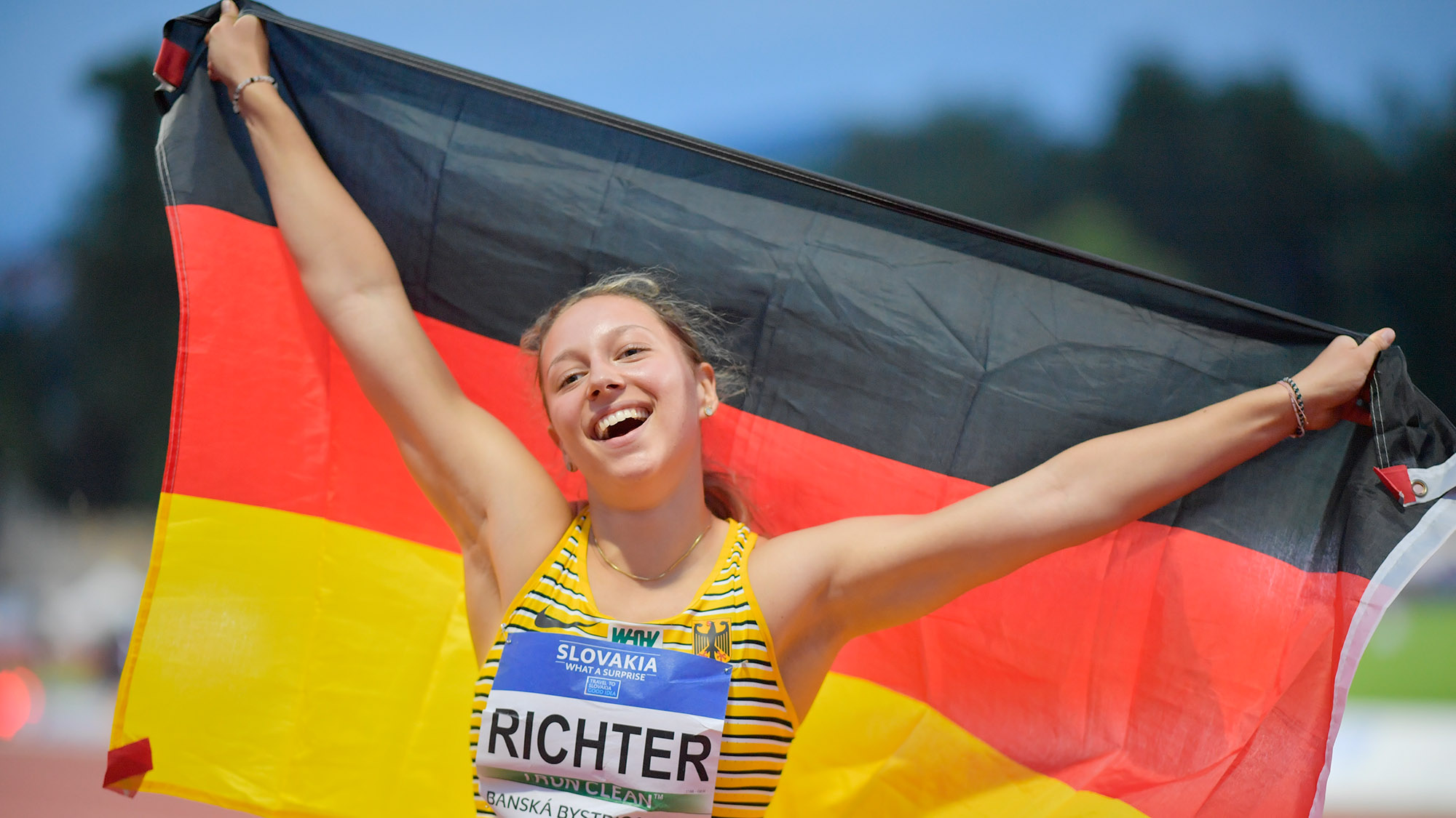 U18-EM Tag 3 | Pauline Richter sprintet mit der nächsten Bestzeit zu Bronze