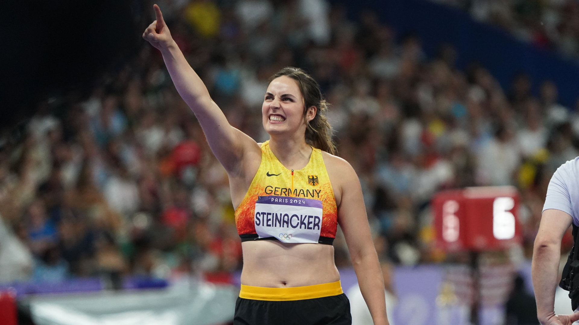 Marike Steinacker überzeugte als Olympia-Vierte im Diskuswurf