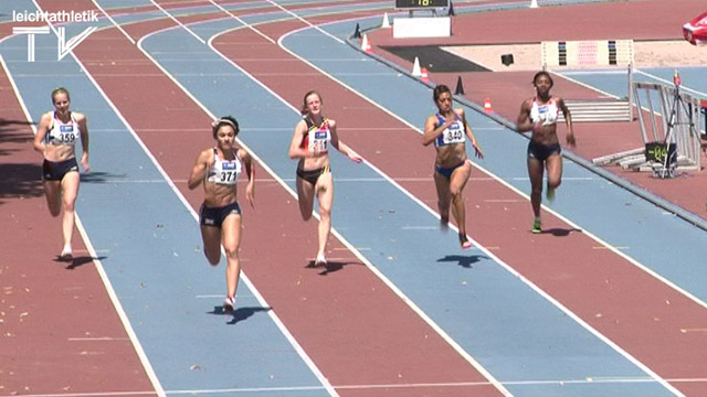 Jodie Williams Sprintkönigin in Mannheim